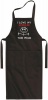 Qtees Africa I Love My Husband This Much Black Apron Photo