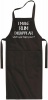 Qtees Africa I Make Rum Disappear Black Apron Photo