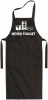 Qtees Africa Never Forget Black Apron Photo