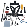 23 Piece Essential Started Kit Bundle for GoPro Action Cameras Photo