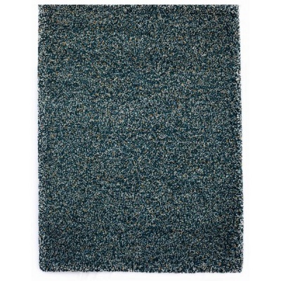 Photo of Carpet City Teal Multi Toned Shaggy Rug 133x190 cm