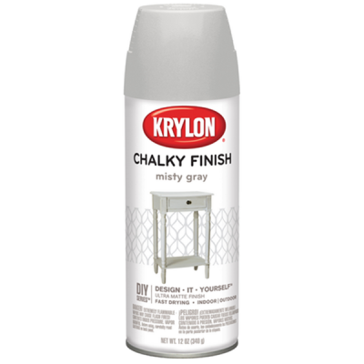 Photo of Krylon Chalky Finish - Misty Gray