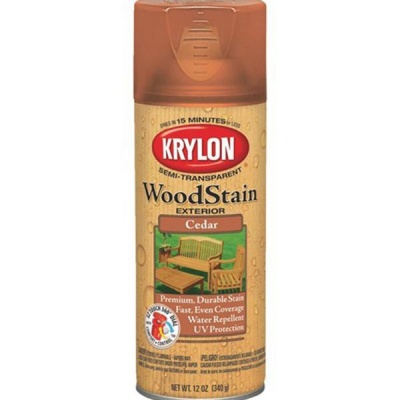 Photo of Krylon Ext S/Trans Wood Stain Cedar-354ml