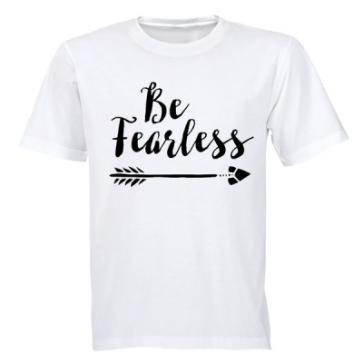 Photo of BuyAbility Be Fearless! - Mens - T-Shirt - White