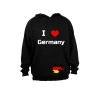 I Love Germany - Adults - Hoodie - Black Photo