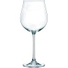 Nachtmann Vivendi Premium Burgundy Lead-Free Crystal Wine Glasses Set Of 4 Photo
