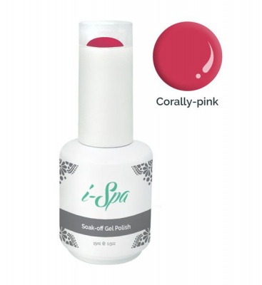 Photo of 15ml i-Spa Gel Polish - Corally Pink