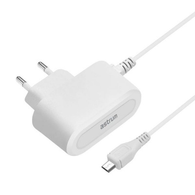 Photo of Astrum Wall Travel Charger 1.5m Micro USB 1A - White