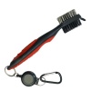 Golf Club Brush And Groove Cleaner - Red Photo