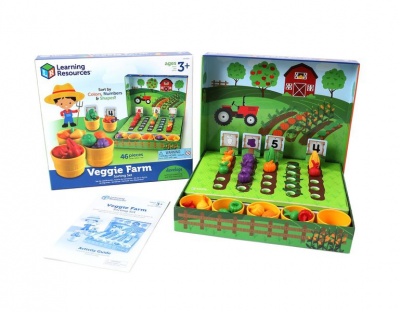 Photo of Learning Resources Veggie Farm Sorting Set