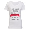 Super Cool Teacher.. - Ladies - T-Shirt - White Photo