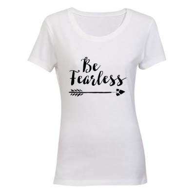 Photo of Be Fearless! - Ladies - T-Shirt - White