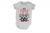 My First Valentine's Day - Baby Grow Photo