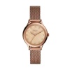 Fossil Laney Rose Gold Stainless Steel Watch BQ3392