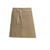 Chef Works Austin Half Bistro Apron - Natural Photo