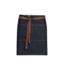 Chef Works Memphis Half Bistro Apron - Indigo Blue Photo