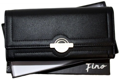 Photo of Fino PU Leather Purse with Box & Has Removable Wristlet