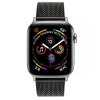 Apple Colton James Mesh Strap for Silver 44mm Watch - Black Photo