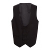 Quiz Women Black Suit Waistcoat - Black Photo