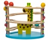 Kalabazoo Wooden Giraffe Ball Toy - Yellow Photo