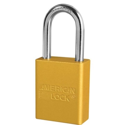 Photo of American Lock 1106 Aluminium Padlock Yellow