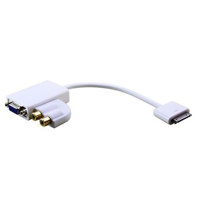 Photo of Raz Tech iPad To VGA Adapter Connector Cable with Audio - White