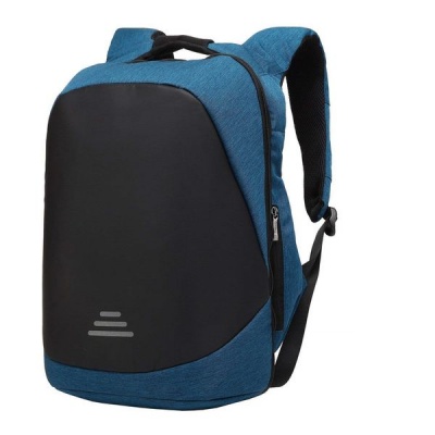 Photo of 15.6" Laptop Anti-Theft Waterproof Backpack USB Charge Port TSA Lock Blue