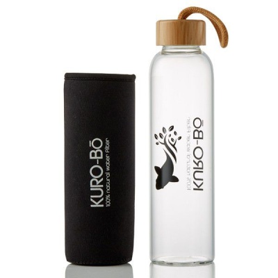 Photo of KURO Bo KURO-Bo Go-Eco Glass Water Bottle