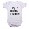 Qtees Africa My Daddy is the Best Baby Grow Photo