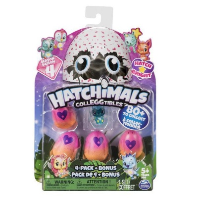 Hatchimals Colleggtibles 4 Pack Bonus S4