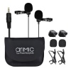 AriMic Dual Lavalier Microphone 6m Cable Photo