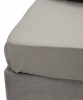 George & Mason-180TC Percale Flat Sheet- Natural Photo
