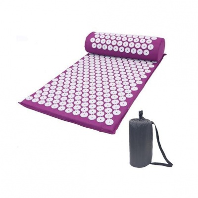 Photo of Acupuncture Yoga Mat & Bag Purple