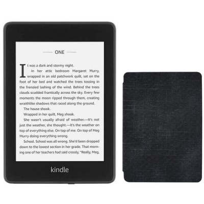 Photo of Kindle Paperwhite 10th Gen Wi-Fi With S/O 8GB Black Bundle