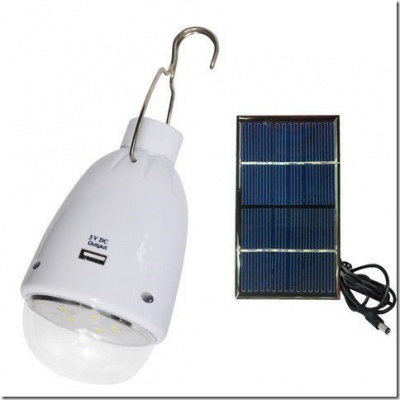 Photo of Solar - LED Globe 120-140 Lumens - Pack of 2