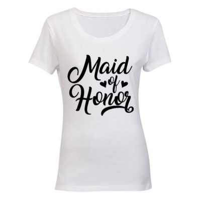 Photo of Maid of Honor! - Ladies - T-Shirt - White