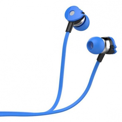 Photo of Astrum Wired Stereo Earphones with In-line Mic - Blue