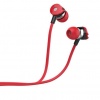 Astrum Wired Stereo Earphones with In-line Mic - Red Photo