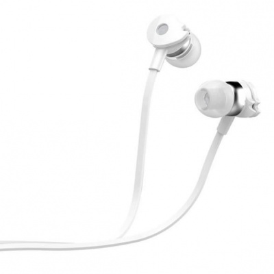 Photo of Astrum Wired Stereo Earphones with In-line Mic - White