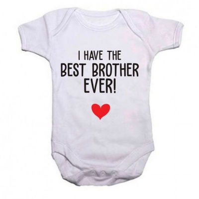 Photo of Brother Qtees Africa Best Ever Baby Grow
