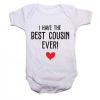 Qtees Africa Best Cousin Ever Baby Grow Photo