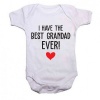 Qtees Africa Best Grandad Ever Baby Grow Photo