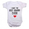 Qtees Africa Best Granny Ever Baby Grow Photo