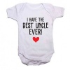 Qtees Africa Best Uncle Ever Baby Grow Photo