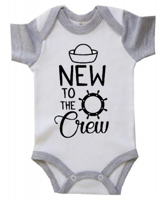 Photo of The Funky Shop New To The Crew Baby Grower - White/Grey