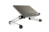 Uncaged Ergonomics WorkEZ Light Height Adjustable Laptop Stand - Silver Photo
