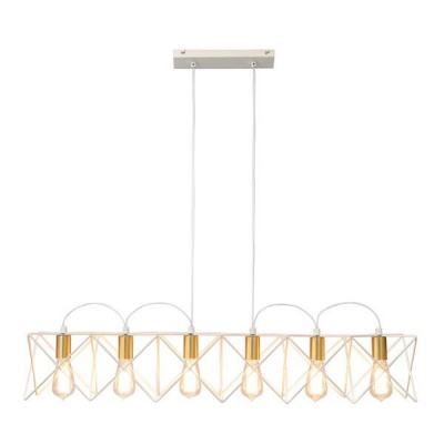 Photo of The Lighting Warehouse - Pendant Brooklyn 20996WH White