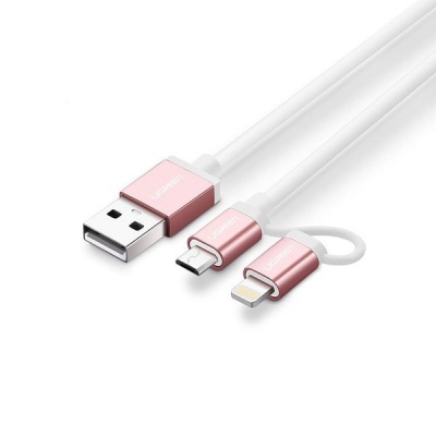 Photo of UGREEN 1m USB to lightning & Micro USB Cable