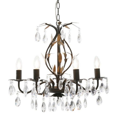 Photo of The Lighting Warehouse - Chandelier Crystal Tello 5