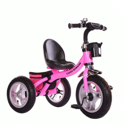 Photo of Little Bambino Tricycle with High Chair and Storage Bag - Pink